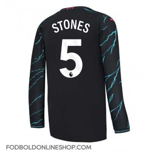 Manchester City John Stones #5 Tredjetrøje 2023-24 Langærmet